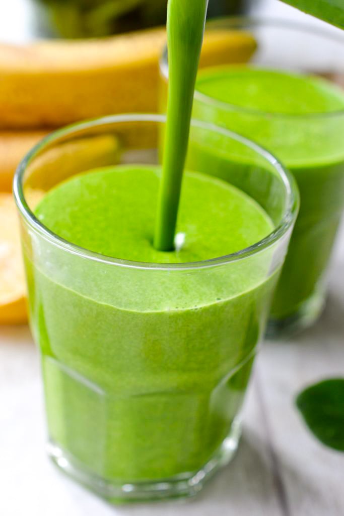 Super Green Smoothie | Every Last Bite Spinach Smoothie