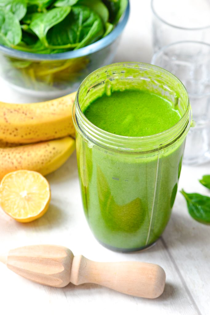 Super Green Smoothie | Every Last Bite Spinach Smoothie