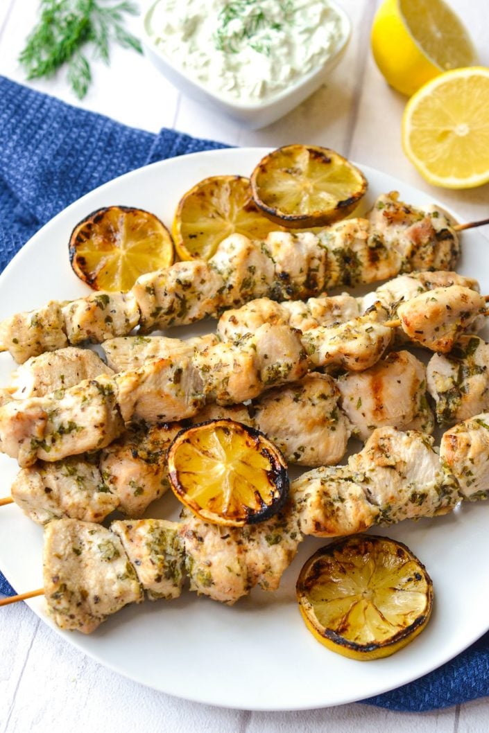 Chicken Souvlaki | Every Last Bite Chicken Souvlaki