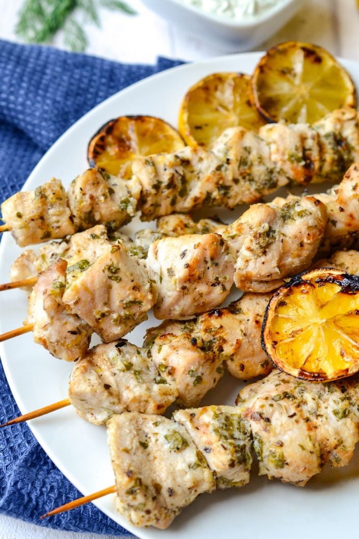 Chicken Souvlaki | Every Last Bite Chicken Souvlaki