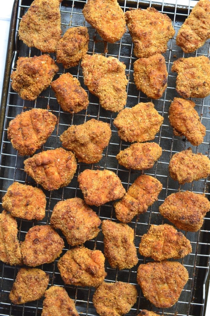 Oven Baked Chicken Nuggets Every Last Bite