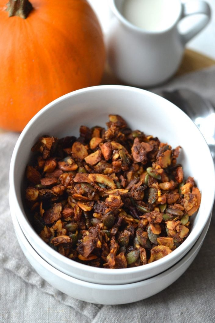 Pumpkin Spiced Granola | Every Last Bite Pumpkin Spiced Granola