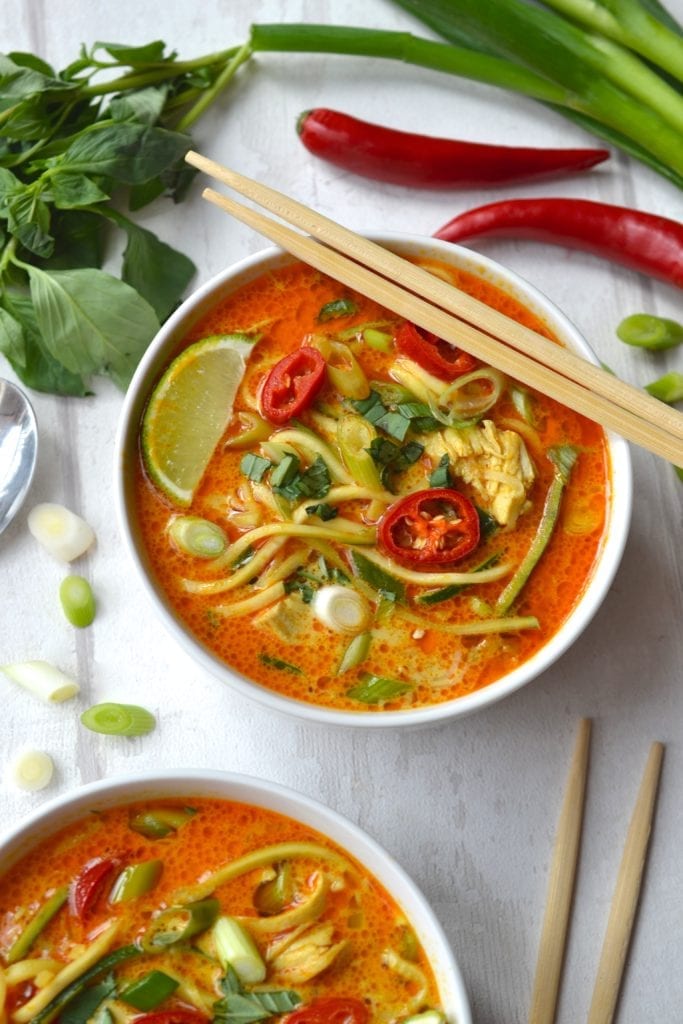 Thai Curry Noodle Soup | Every Last Bite Thai Noodle Soup
