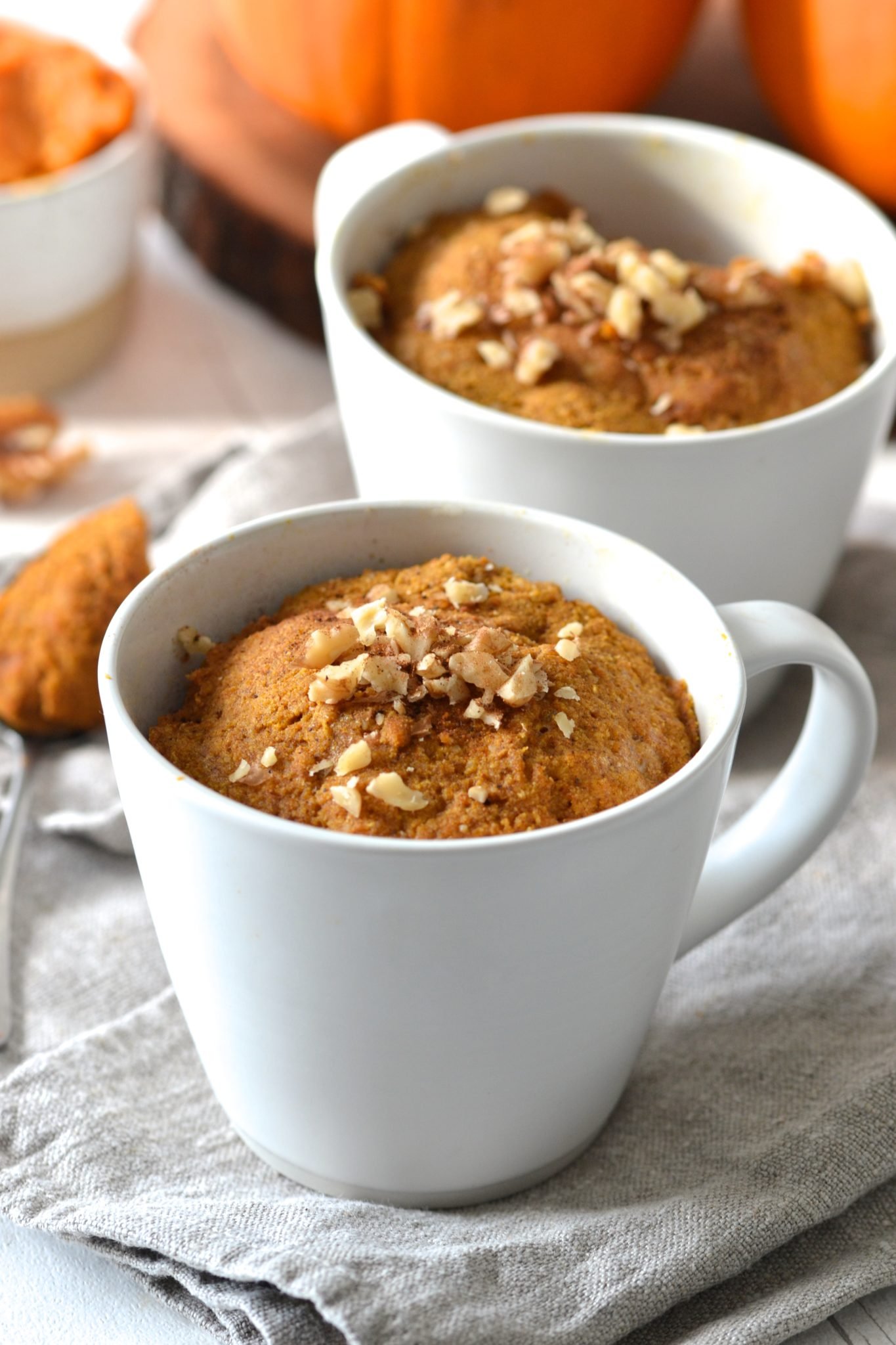 Pumpkin Mug Cake (Paleo - Grain Free - SCD) - Every Last Bite