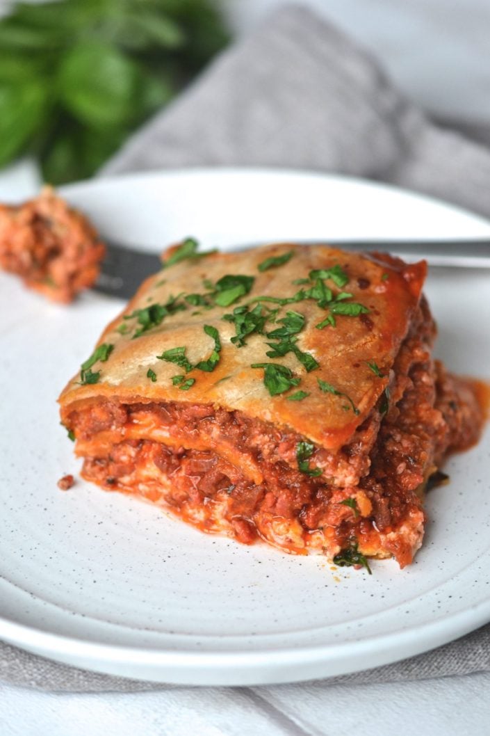 Beef Lasagna | Every Last Bite Beef Lasagna