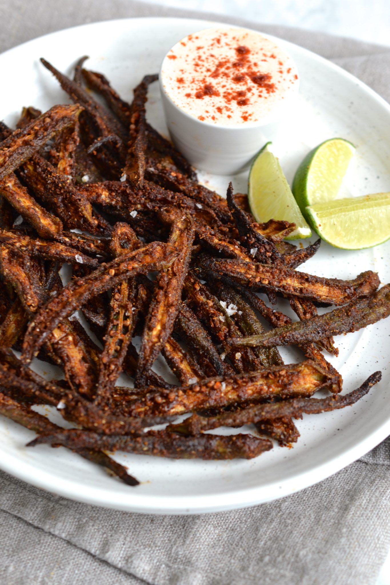 Baked Spiced Okra-image