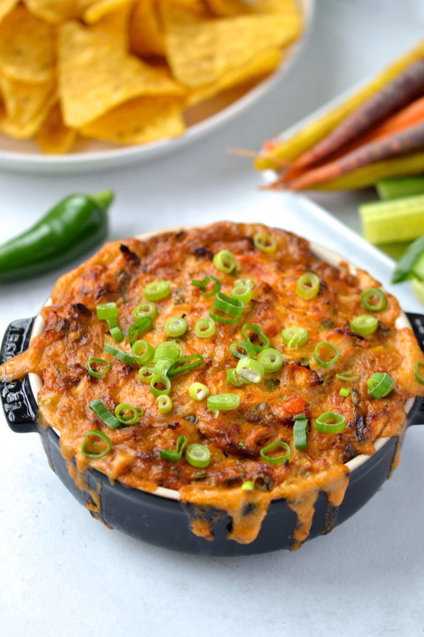 Creamy Jalapeno Chicken Dip (Whole30 - Keto - Paleo) | Every Last Bite