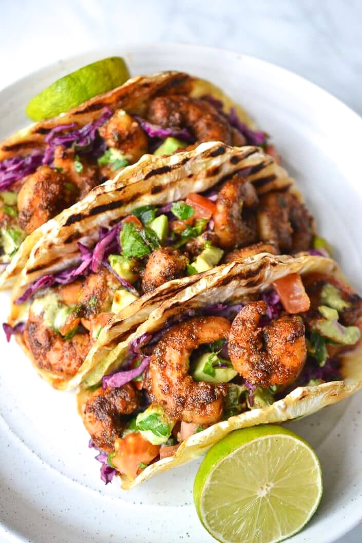 Shrimp Tacos | Every Last Bite Shrimp Taco Recipe