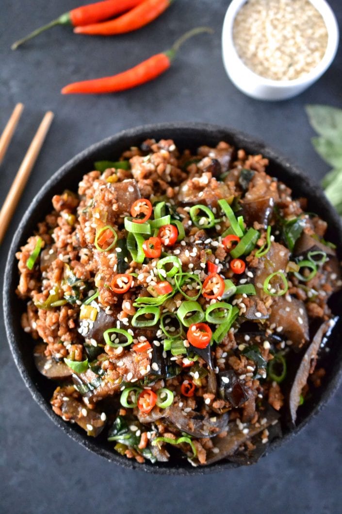 Pork & Eggplant | Every Last Bite Pork & Eggplant Stir Fry