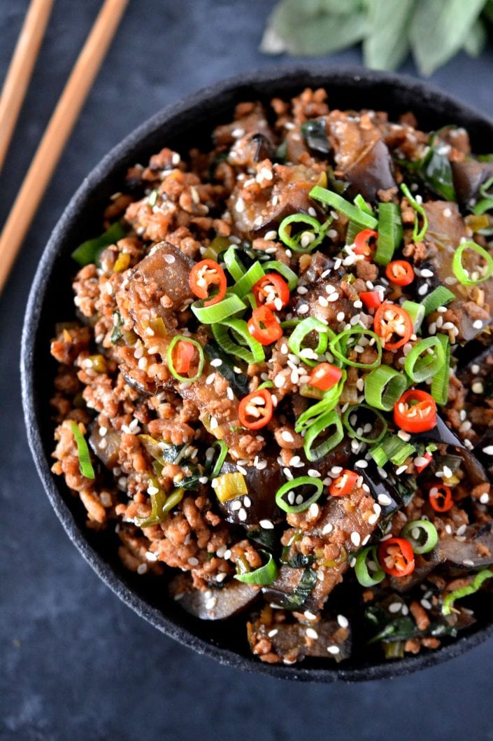 Pork & Eggplant | Every Last Bite Pork & Eggplant Stir Fry