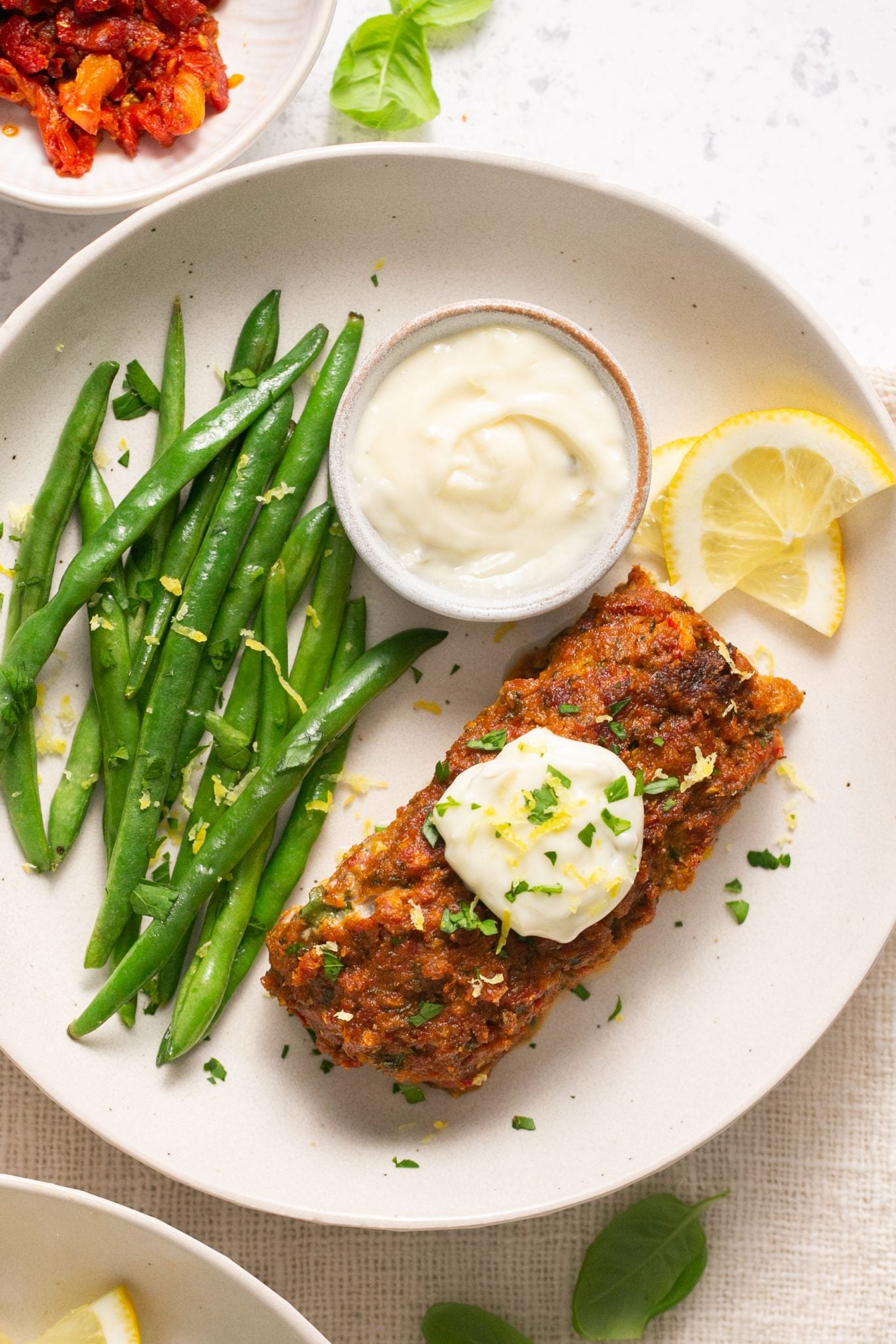Sun-Dried Tomato Crusted Baked Halibut Sun-Dried Tomato Crusted Baked Halibut