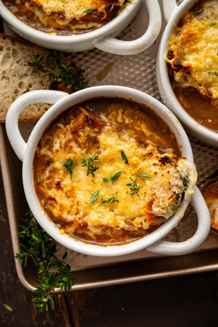 Miso French Onion Soup
