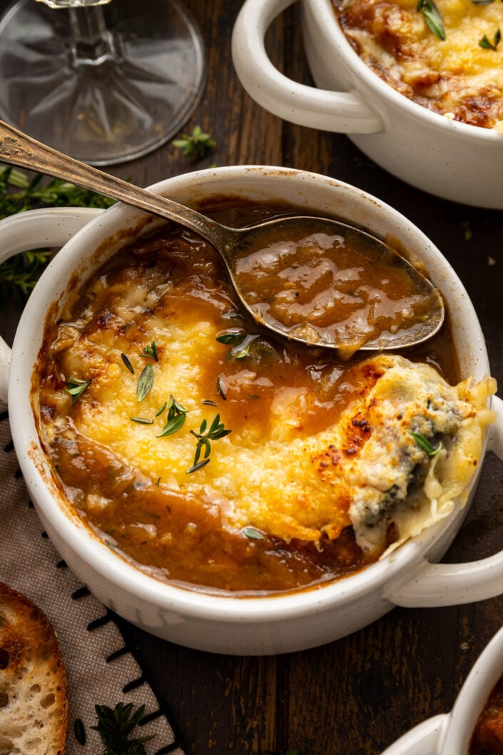 Miso French Onion Soup