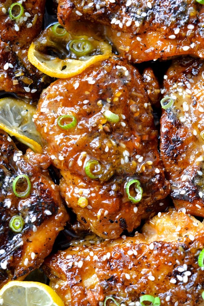 Crispy Sesame Lemon Chicken | Every Last Bite
