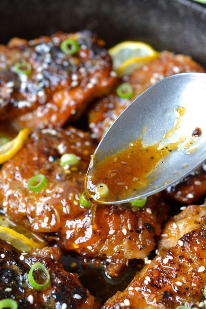 Crispy Sesame Lemon Chicken | Every Last Bite