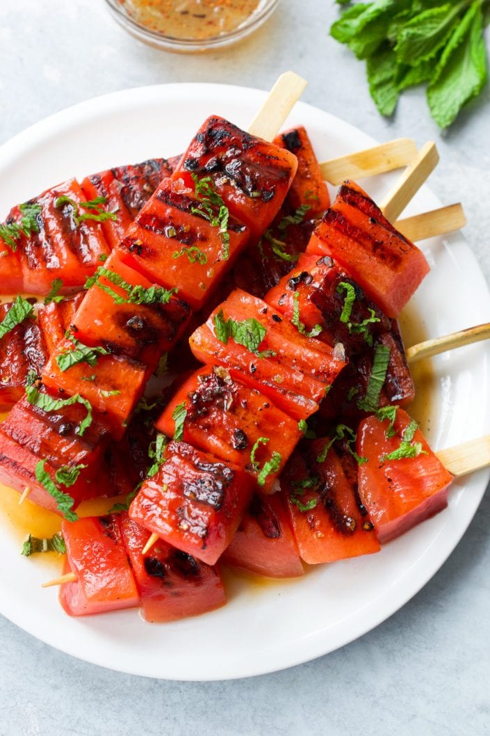 Grilled Watermelon Skewers