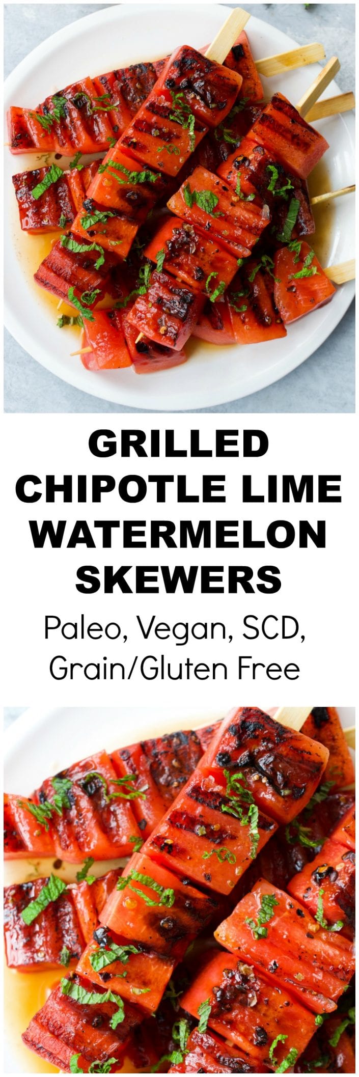 Grilled Watermelon Skewers