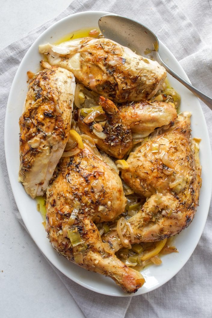 Garlic, Lemon & Herb Roast Chicken | Every Last Bite