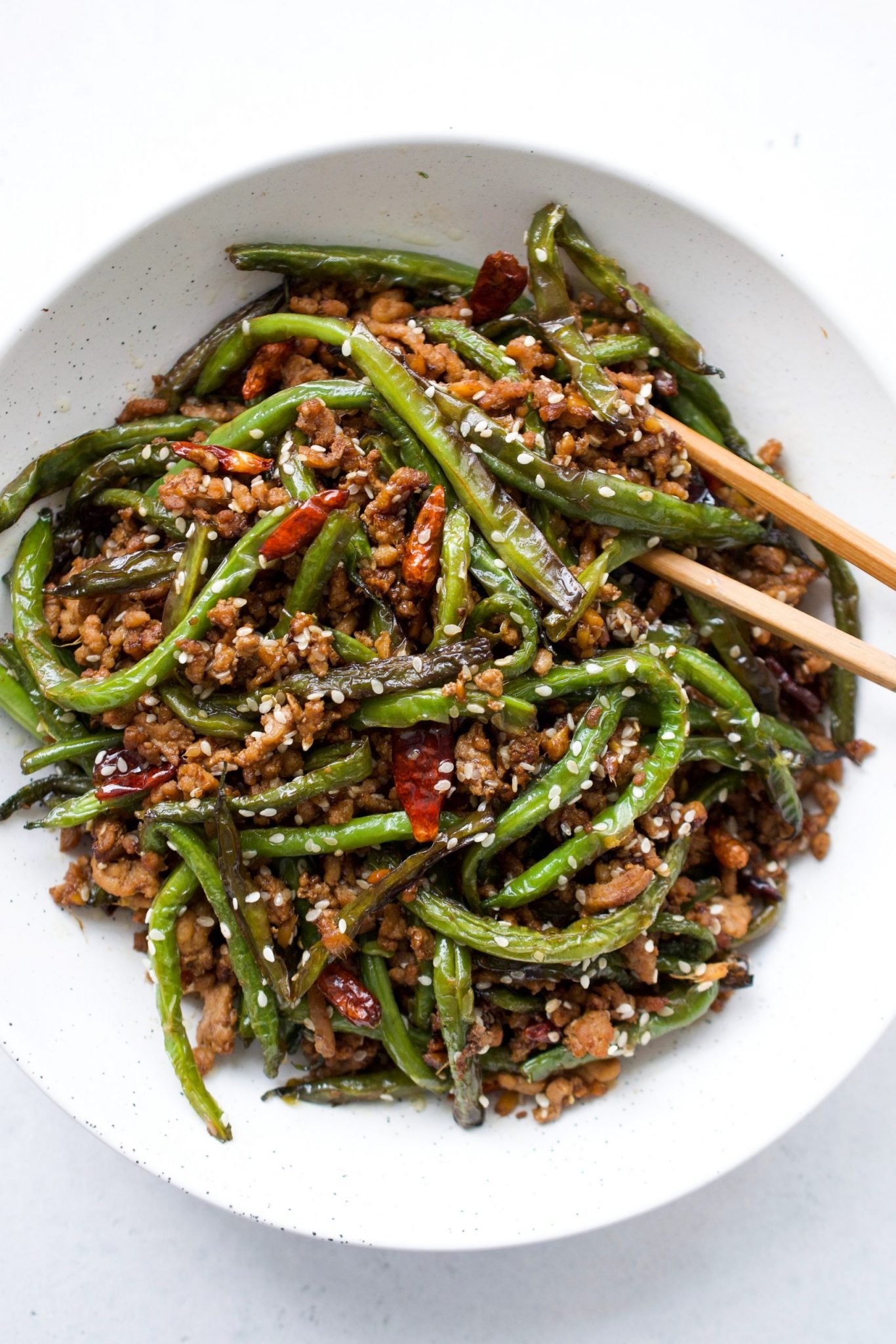 Szechuan Pork & Green Bean Stir Fry (Whole30 Paleo) Every Last Bite