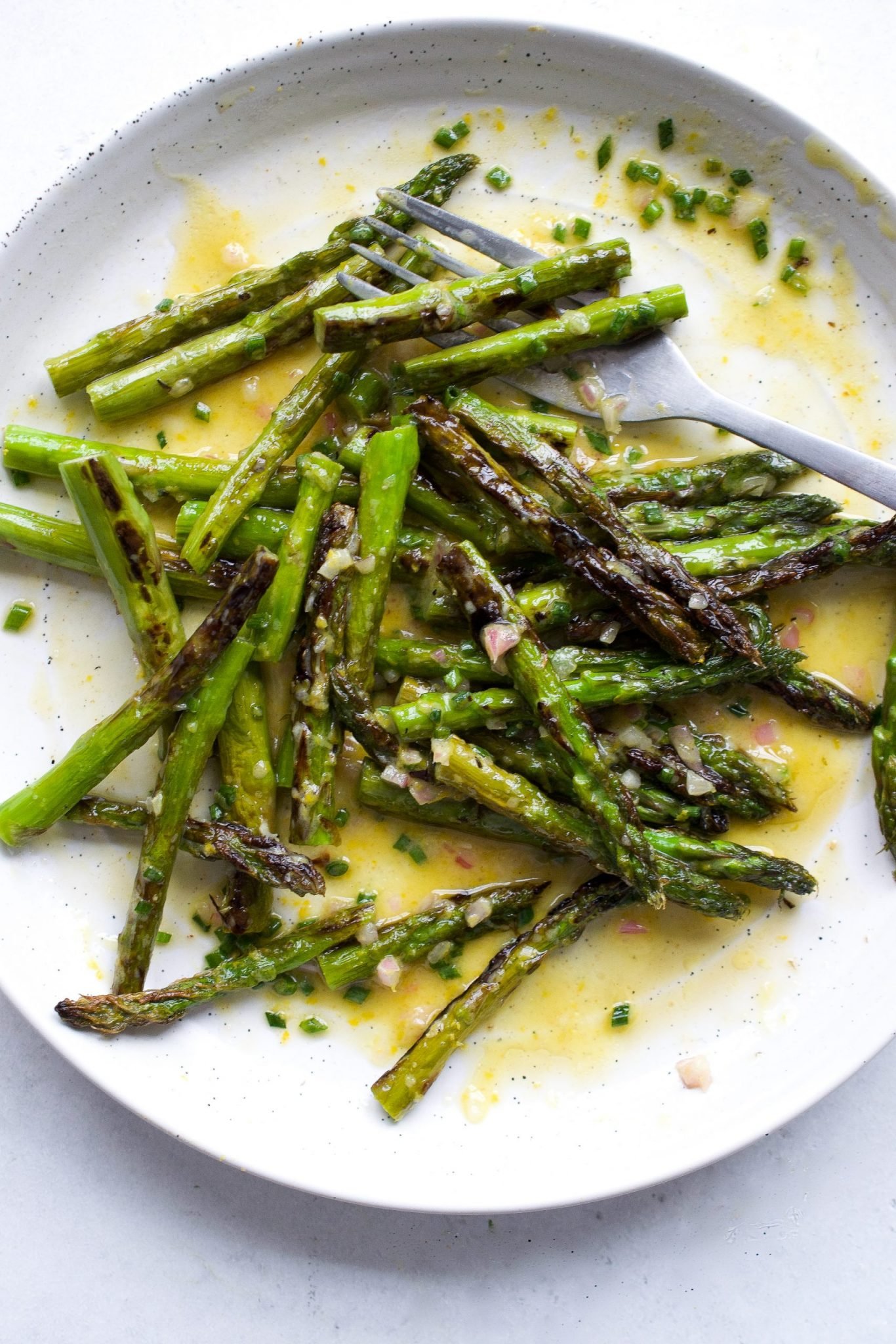 Charred Asparagus (Vegan Keto Whole30) Every Last Bite