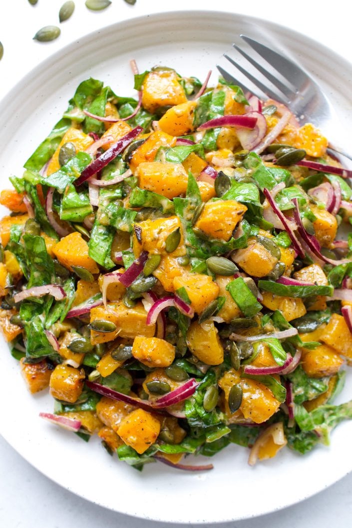 Spiced Butternut Squash Salad 