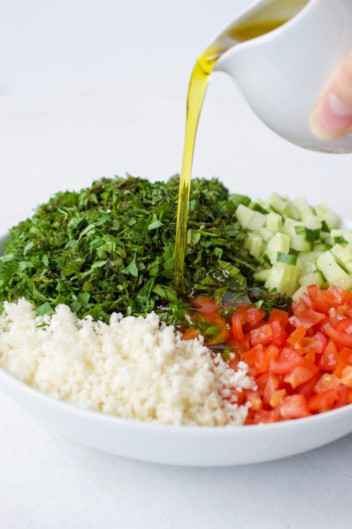 Cauliflower Tabbouleh Salad 