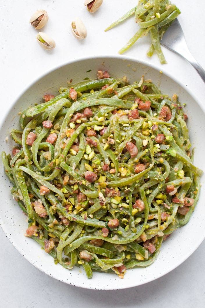 Runner Bean Spaghetti | Every Last Bite Runner Bean Spaghetti