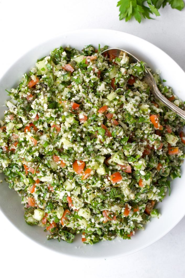 Cauliflower Tabbouleh Salad 