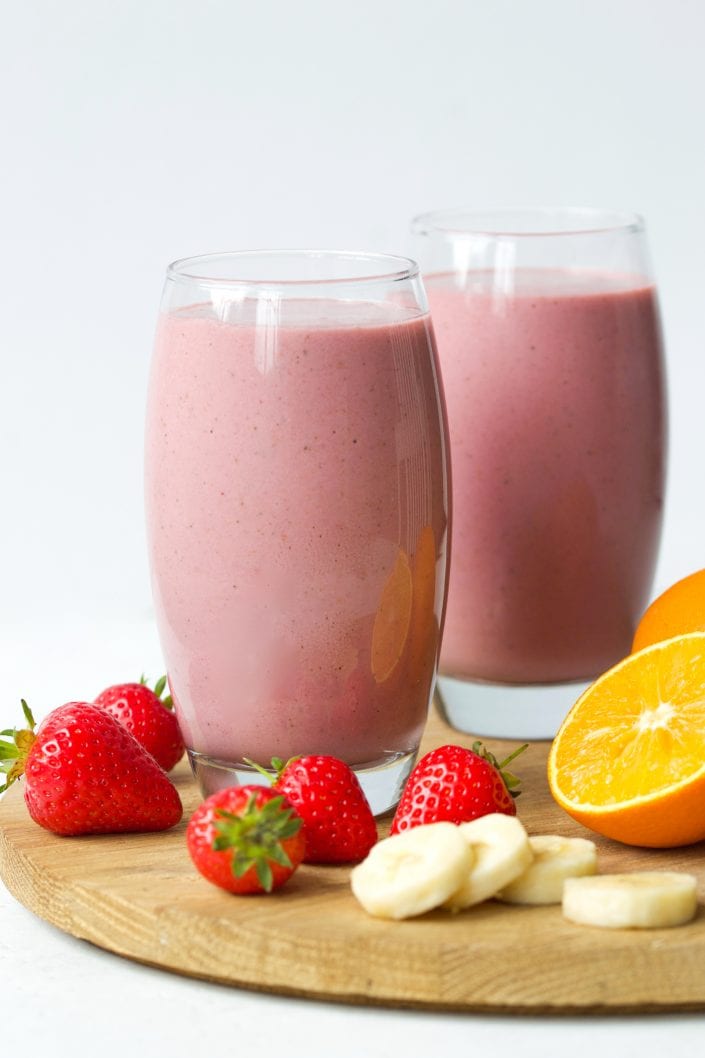 Strawberry Orange Smoothie 