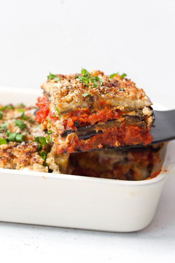 Paleo Eggplant Parmesan | Every Last Bite Paleo Eggplant Parmesan