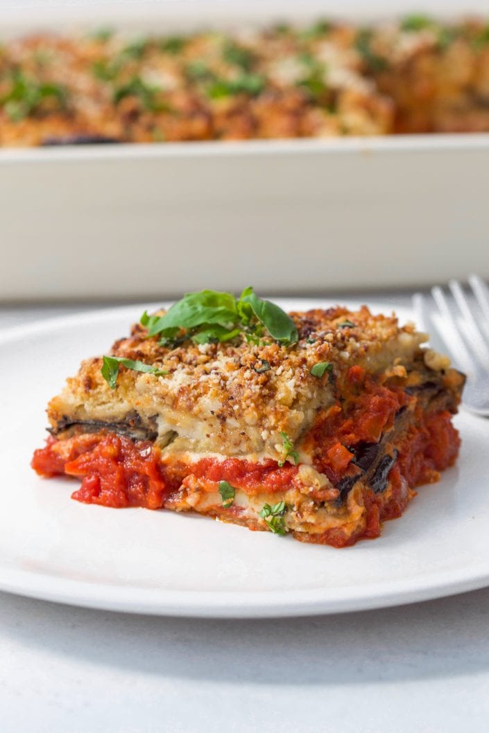 Paleo Eggplant Parmesan Paleo Eggplant Parmesan | Every Last Bite