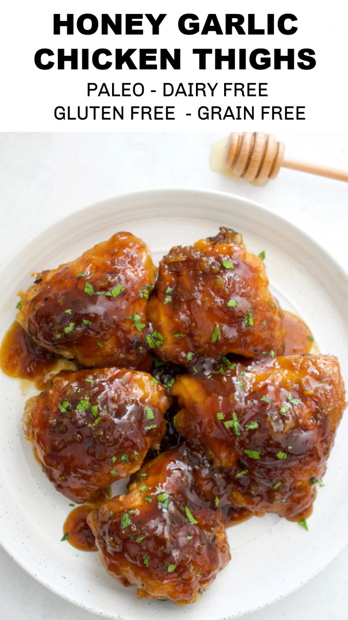 Honey Garlic Chicken Thighs Honey Garlic Chicken Thighs
