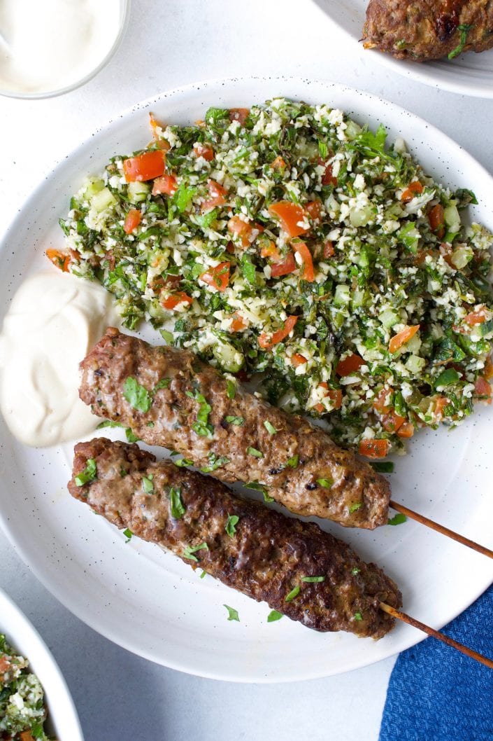 Whole30 Grilled Kofta | Every Last Bite Whole30 Grilled Kofta