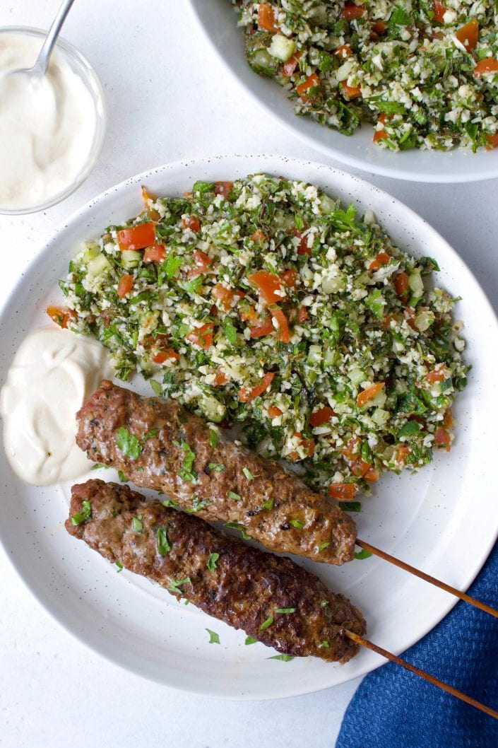 Whole30 Grilled Kofta | Every Last Bite Whole30 Grilled Kofta