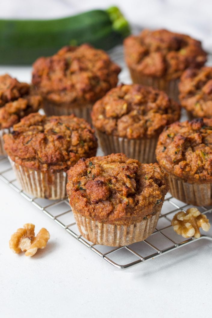 Zucchini Banana Muffins | Every Last Bite Zucchini Banana Muffins