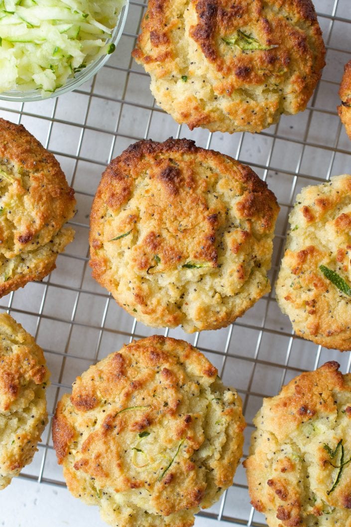 Zucchini, Lemon, Poppy Seed Muffins | Every Last Bite Zucchini, Lemon, Poppy Seed Muffins