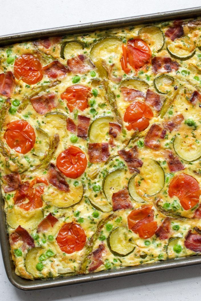 Summer Sheet Pan Frittata | Every Last Bite