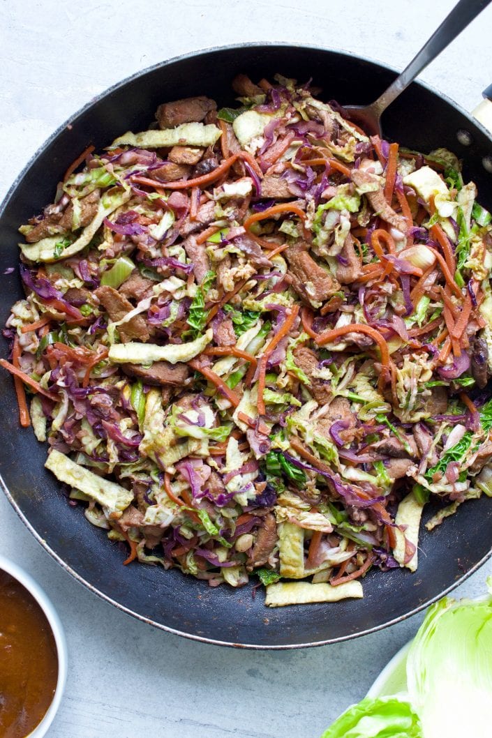 Whole30 Moo Shu Pork