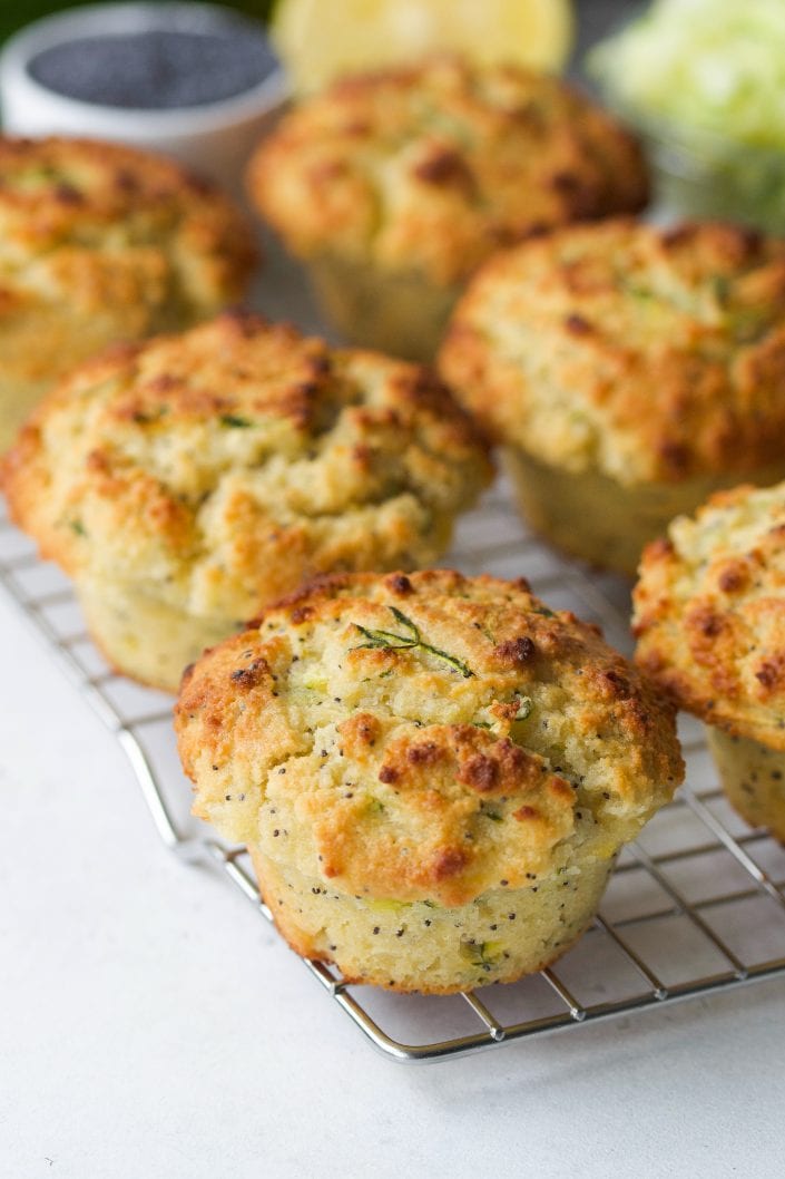 Zucchini, Lemon, Poppy Seed Muffins | Every Last Bite Zucchini, Lemon, Poppy Seed Muffins