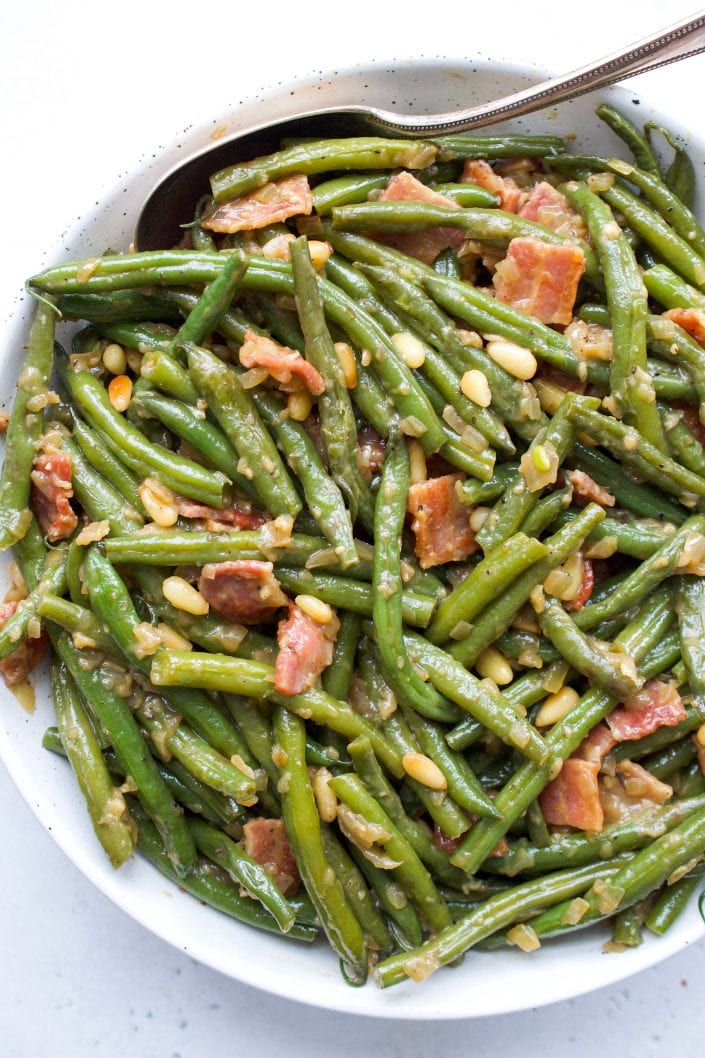 The Best One Pan Green Beans & Bacon | Every Last Bite One-Pan Green Beans & Bacon