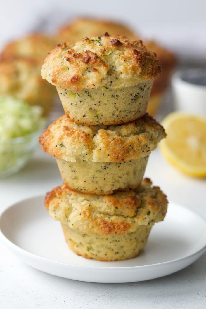 Zucchini, Lemon, Poppy Seed Muffins | Every Last Bite Zucchini, Lemon, Poppy Seed Muffins