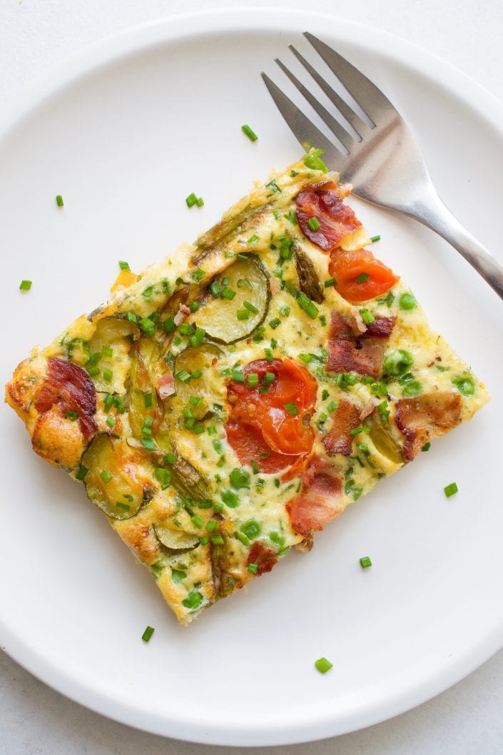 Summer Sheet Pan Frittata (Whole30 Paleo Keto) Every Last Bite