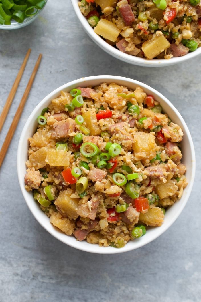 Paleo Hawaiian Fried Rice | Every Last Bite