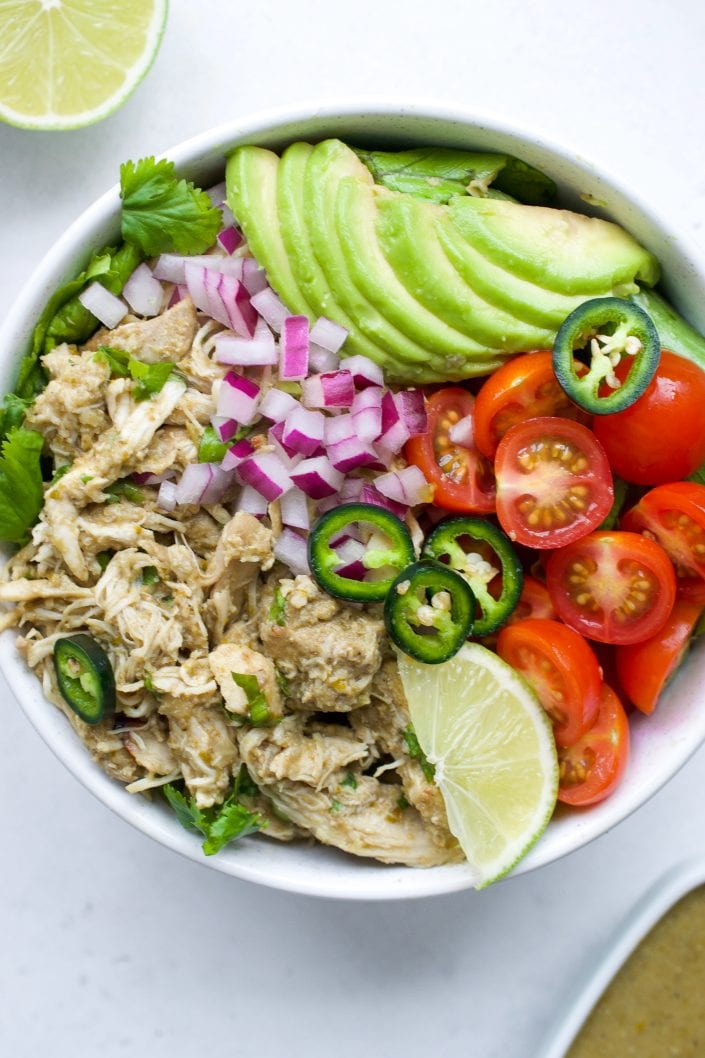 Cilantro Lime Chicken | Every Last Bite Slow Cooker Cilantro Lime Chicken