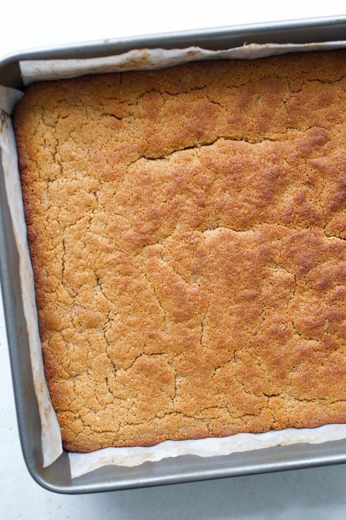Almond Butter Blondies
