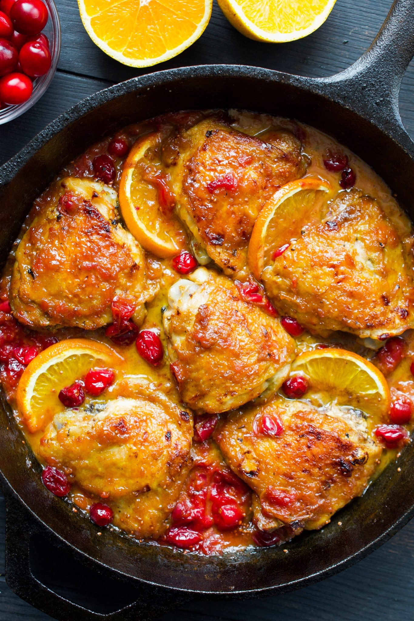 Cranberry Orange Chicken (Paleo - Grain/Gluten Free) - Every Last Bite