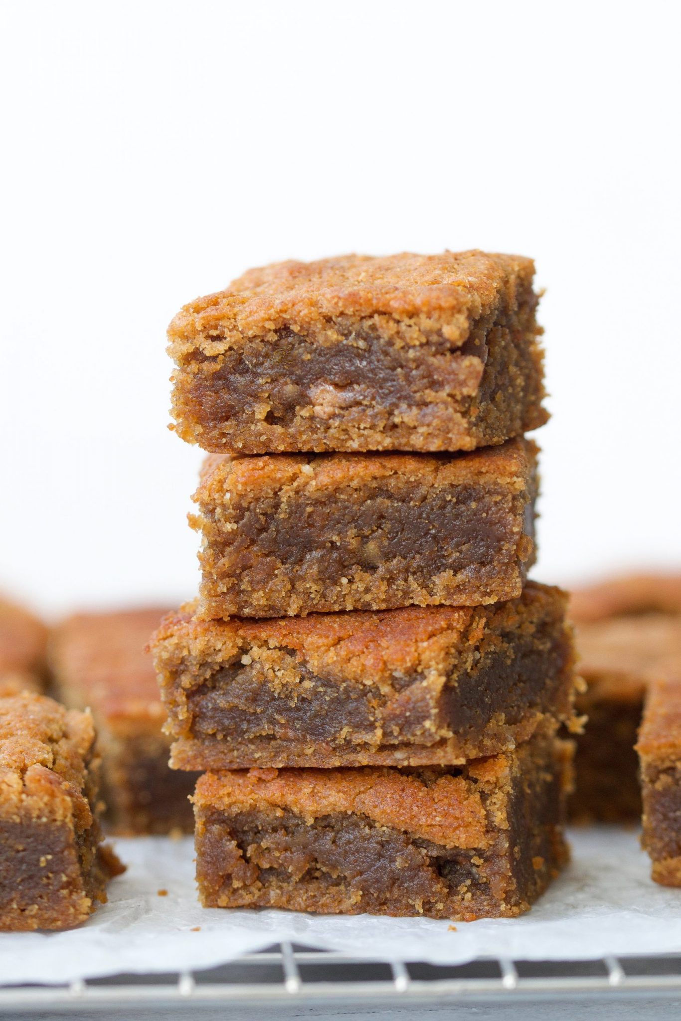 Almond Butter Blondies (Paleo Grain Free Gluten Free) Every Last Bite