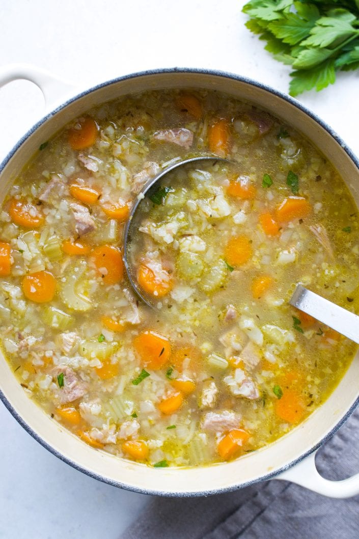 Leftover Turkey Soup | Every Last Bite Leftover Turkey Soup