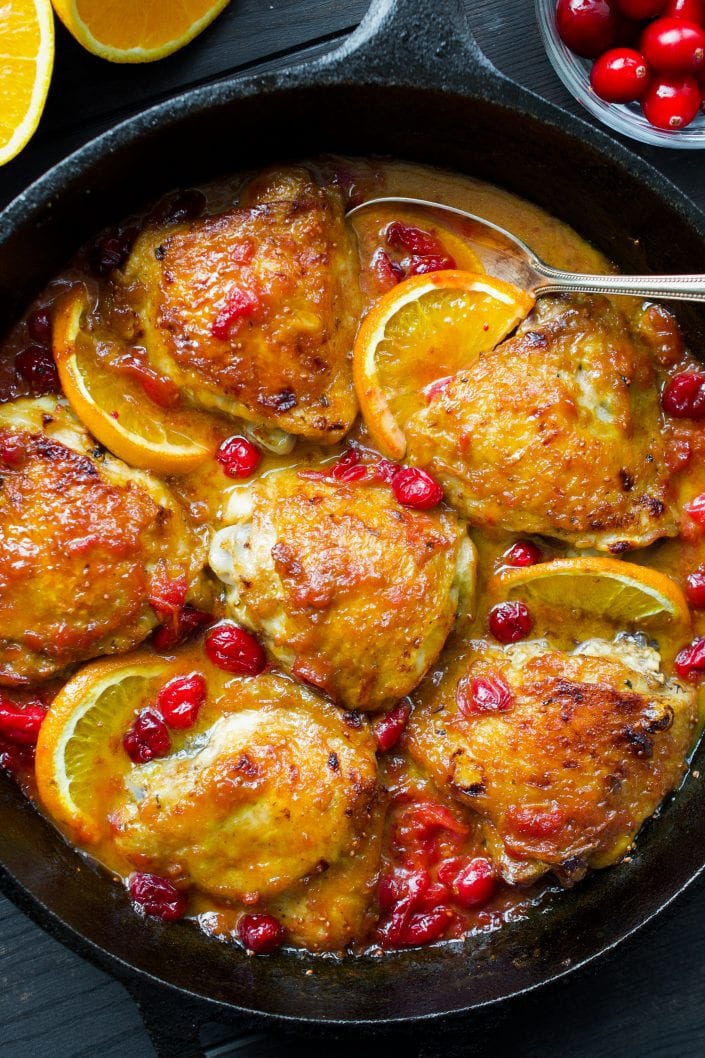 Orange Cranberry Chicken | Every Last Bite Cranberry Chicken