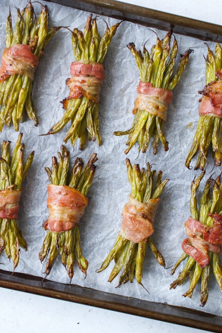 Bacon Wrapped Green Beans | Every Last Bite Bacon Wrapped Green Beans